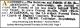 ARMSTRONG, Amy Violet (BENTLEY) Funeral Notice
