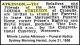 ATKINSON Minnie Louisa 1958 Funeral Notice