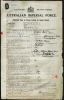 BEER, Wilfred  Heard WW1 Service Record P1.