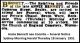BENNETT Annie Funeral Notice 1951