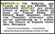 BENTLEY, Ernest Funeral Notice
