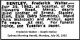 BENTLEY, Frederick Walter Death Notice