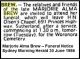 BREW Marjorie Alma 1986 Funeral Notice