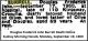 BURRELL, Douglas Frederick Death Notice