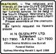 BURRELL, (WATKINS) Olive Funeral Notice SMH 