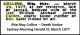 COLLINS Rita May 1977 Death Notice