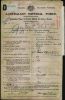 DALMAS, Thomas WW1 Service Record P1