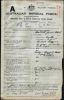 HALLETT James Robert WW1 Service Record P1