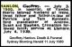HANLON Geoffrey Death & Funeral Notice