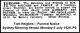 HEIGHES Tom 1929 Funeral Notice