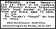 HOWARD Alfred Harold 1964 Death Notice SMH