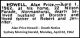 HOWELL, Alan Price Death Notice
