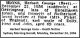 IRONS, Herberrt George 1956 Death Notice SMH