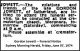 JOWETT Gordon 1974 Funeral Notice SMH