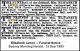 LINTON Elizabeth 1885 Funeral Notice SMH.
