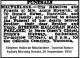 MACFARLANE Stephen Halloran 1955 Funeral Notice
