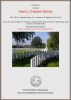 MAILEY, Henry Charles, Commemorative Certificate
