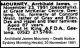 MOURNEY Archibald James 1991 Death Notice