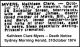 MYERS Kathleen Clare 1974 Death Notice SMH