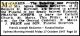 McCARREN Francis Joseph 1947Funeral Notice