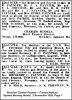 PAYNTER Rochfort Charles 1926 Funeral Notices