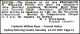 PIPER Frederick William 1935 Funeral Notice
