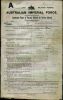 PRICE William Joseph WW1 Service Record P1