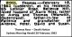 ROSS Thomas.Death Notice