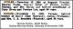SCOLES Thomas 1926 Death Notice SMH