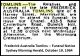 TOMLINS  Frederick Australia Funeral Notice 