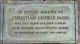 DUBE, Christian George Headstone Woronora