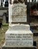 Fretus - Joseph & Sophia Anna Headstone Closeup 